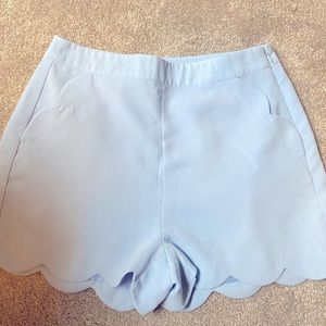 Top shop shorts size 6